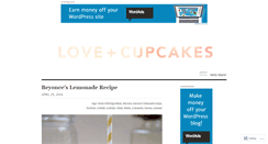 Desktop Screenshot of loveandcupcakesblog.com